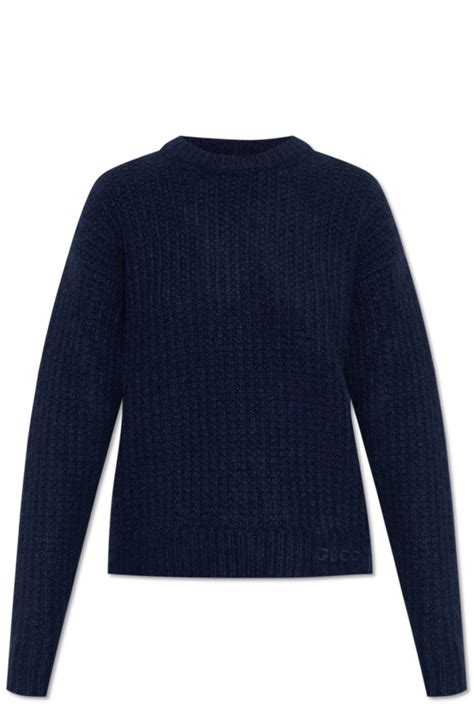 gucci cashmere jumper|gucci sweatshirts for women.